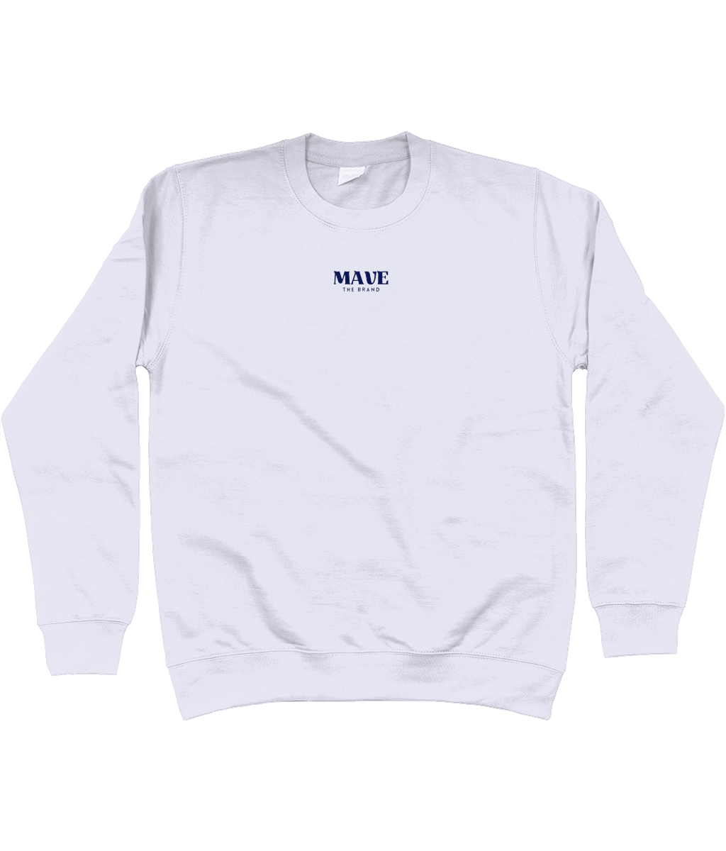 grijze trui mave the brand Cocktail sweater achterkant