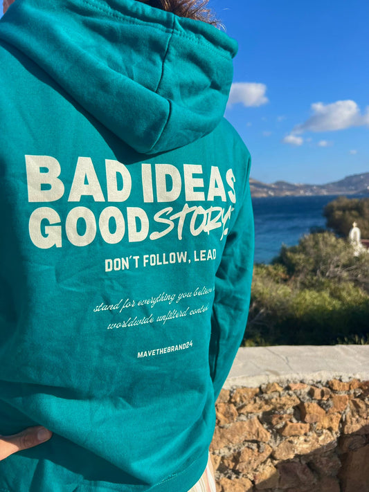 Hoodie Mave the brand leuke trui met tekst op achterkand