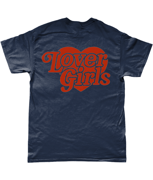 navy shirt mave the brand lover girls tekst achterkant